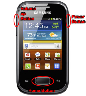 Samsung Galaxy Pocket GT-S5300 Hard Reset